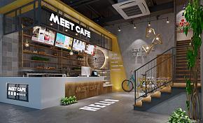 MEET I-CAFE七星路店设计效果图七