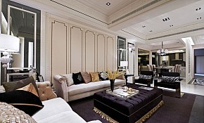 英式古典风格别墅客厅设计