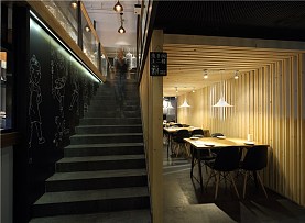 老板很二餐廳裝修效果圖四