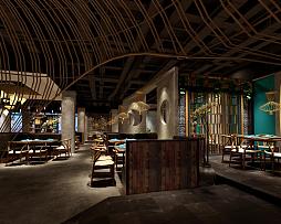 牧原潮汕養(yǎng)生館大廳效果圖一