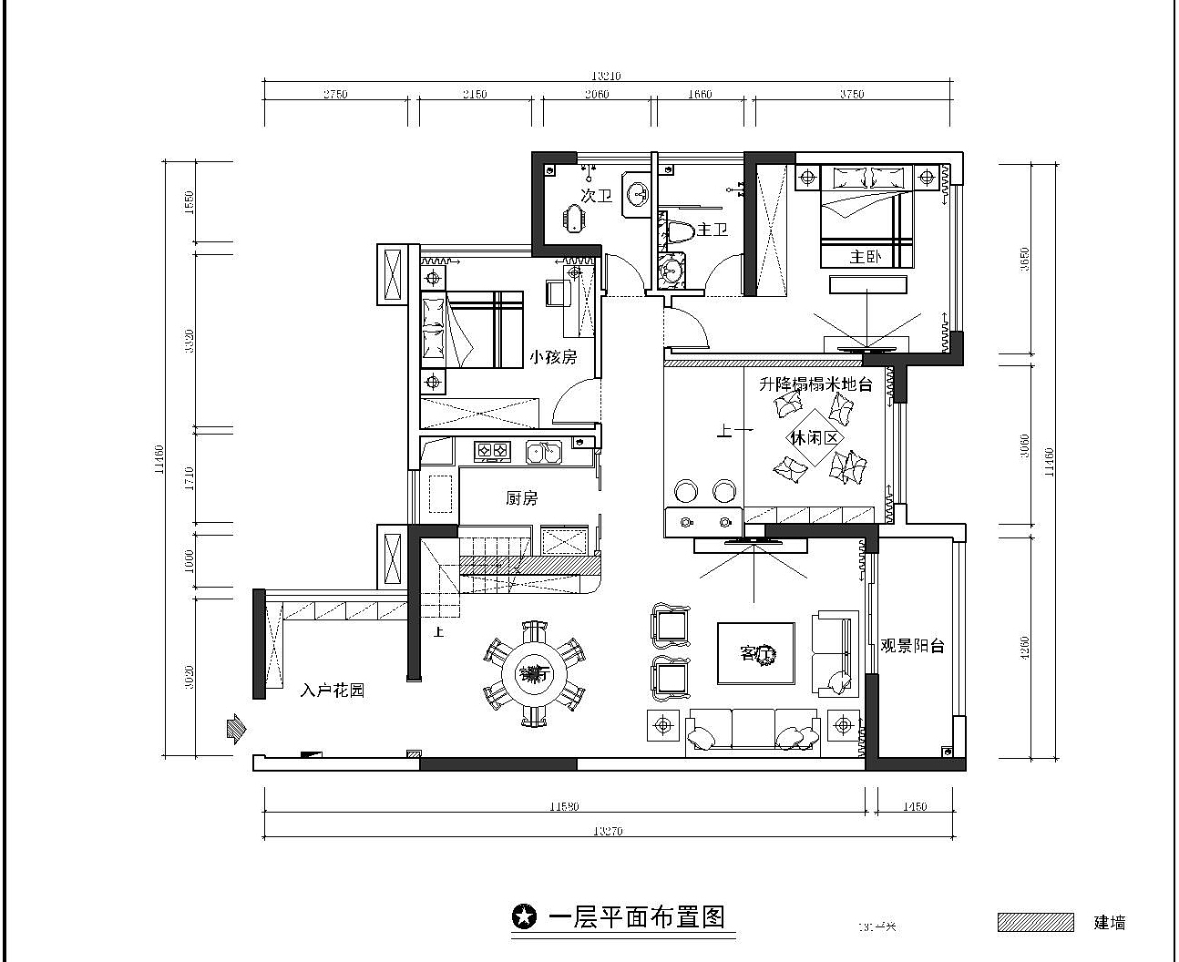 一楼平面布置