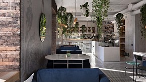 烏克蘭Restobar Garden餐廳效果圖九