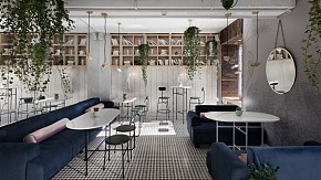 烏克蘭Restobar Garden餐廳效果圖四