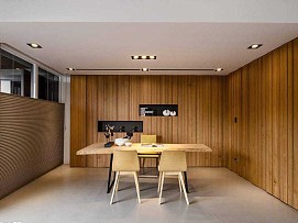 簡約自然兩居室設(shè)計效果圖之餐廳