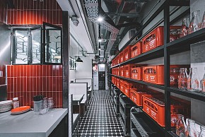 香港十字冰室餐廳設(shè)計(jì)效果圖六