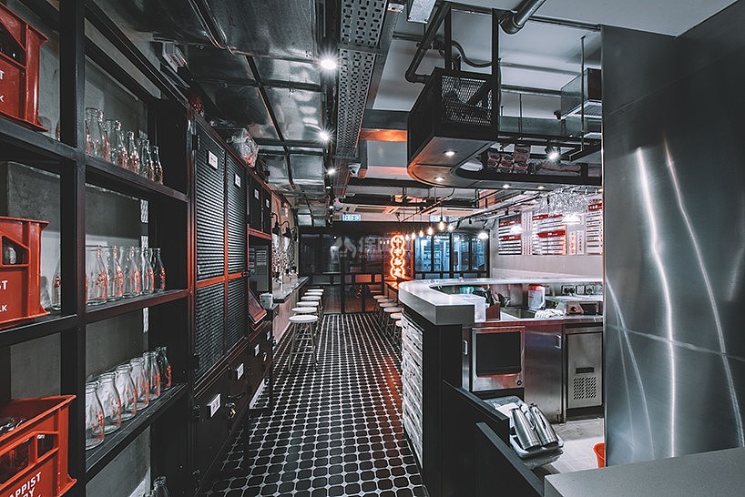 香港十字冰室餐厅设计效果图四