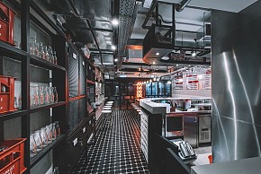 香港十字冰室餐廳設(shè)計(jì)效果圖四