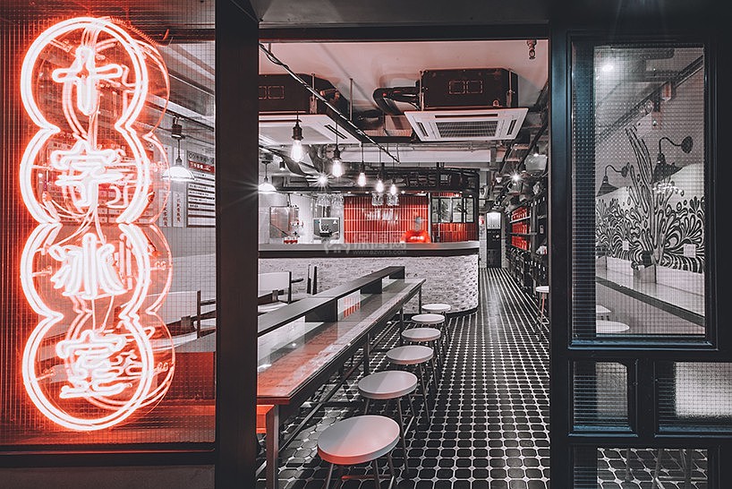 香港十字冰室餐厅设计效果图三