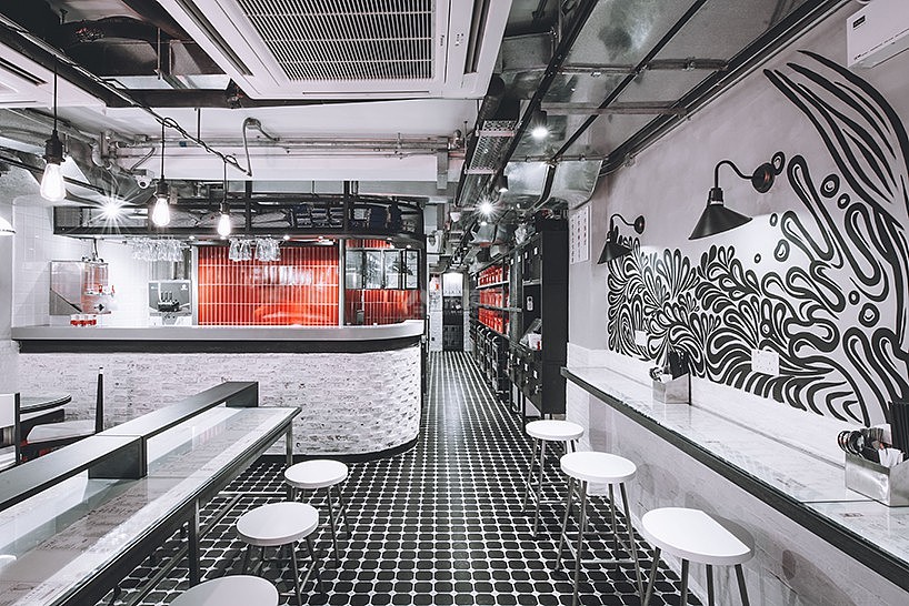 香港十字冰室餐厅设计效果图二