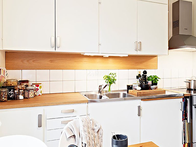 79平北欧简约两居室设计之厨房效果图