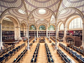法国国立图书馆,salle labrouste,巴黎,1868年