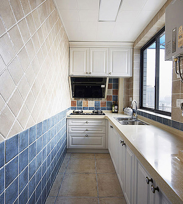 两室两厅地中海风设计效果图之厨房