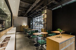 深圳EO華強北店餐廳效果圖之用餐區(qū)域