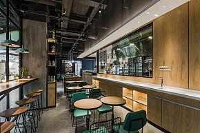 深圳EO華強北店餐廳效果圖之用餐區(qū)域