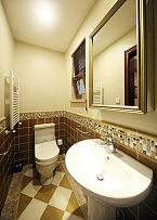 休闲大气美式三居室卫生间装修设计