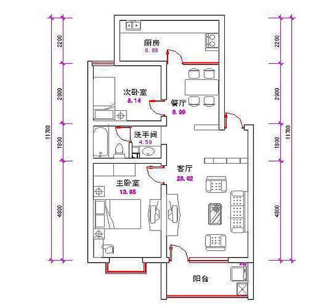 全屋户型图