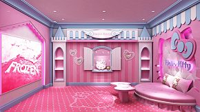 HELLO KITTY題房