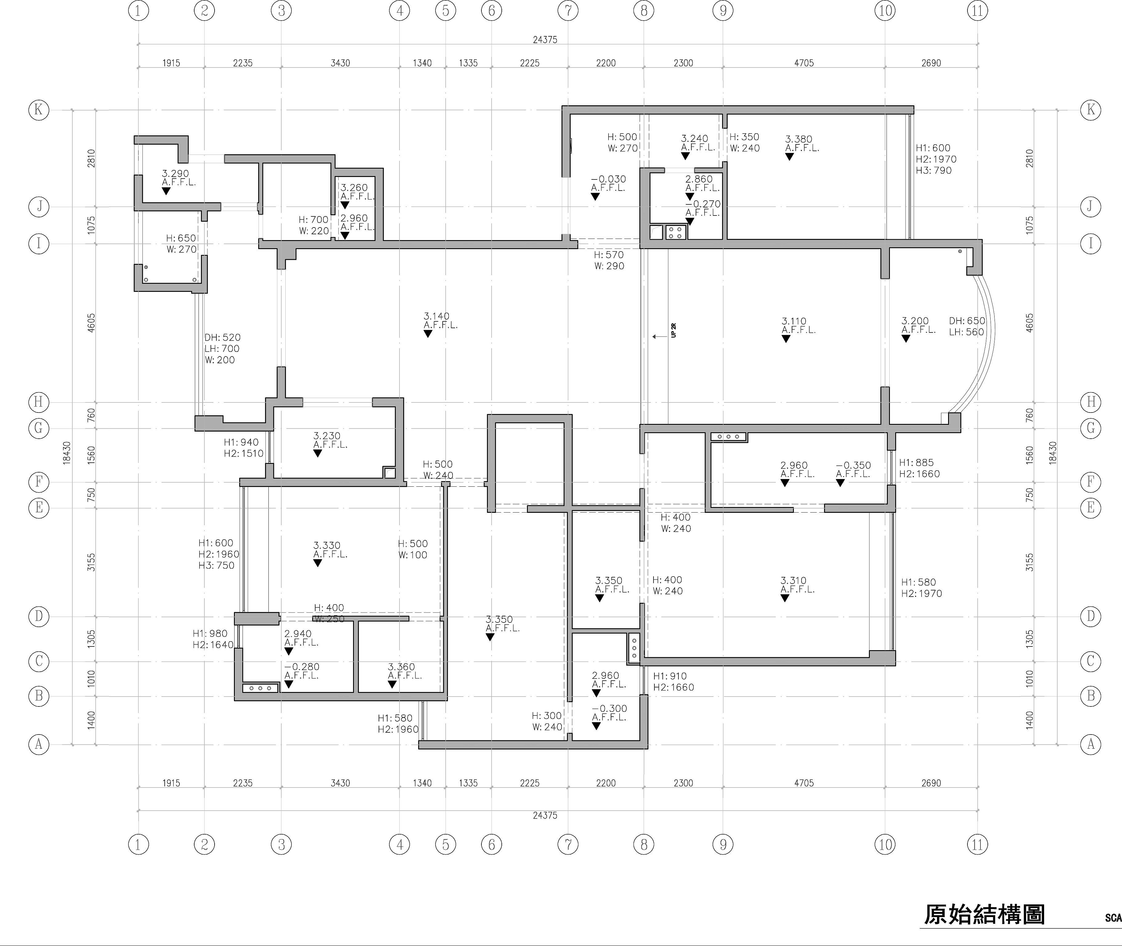 原始結構圖