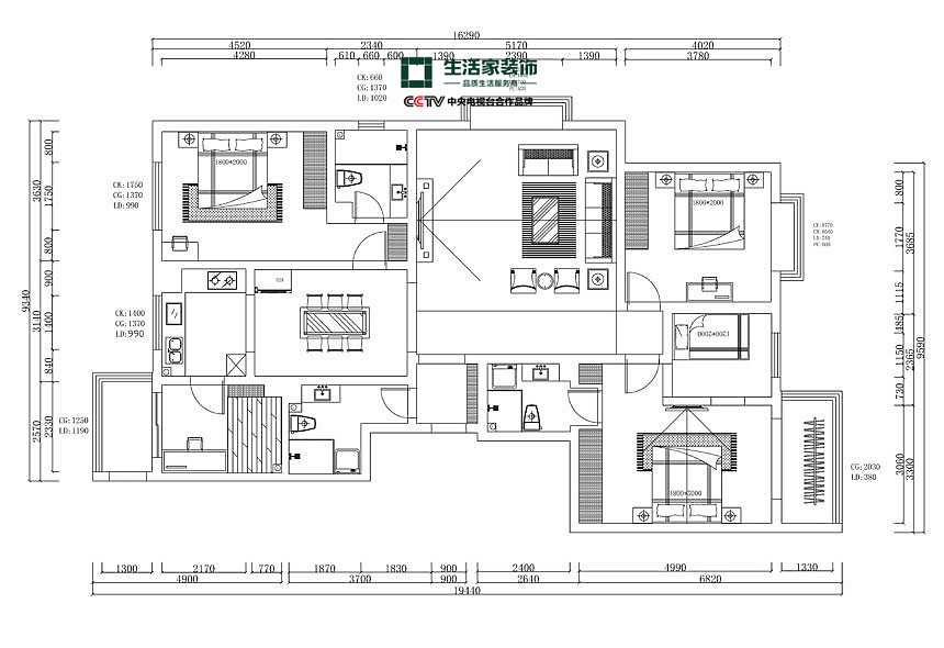 金玉阅山-140㎡-欧室风格