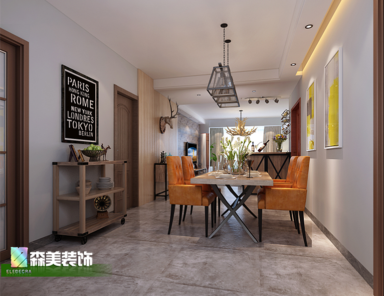 餐厅效果图