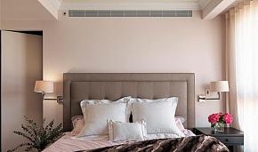 主卧室塑造出色调温婉、舒适高雅的卧眠氛围
