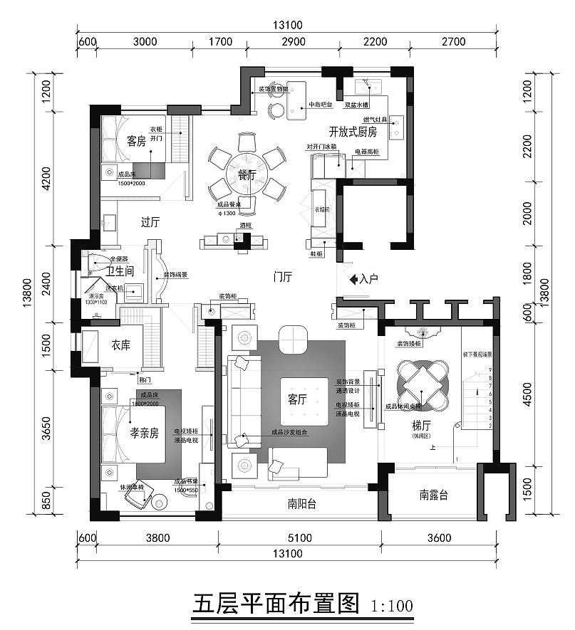 一层平面布置图