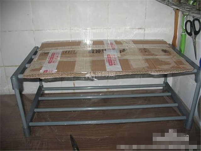 怎么自制厨房小储物架
