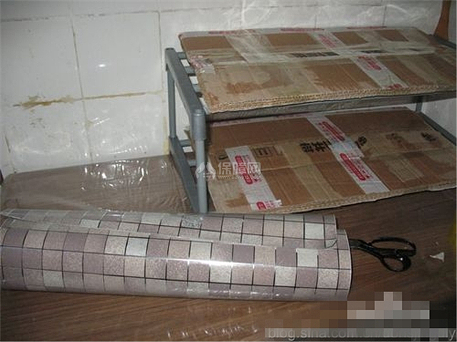 怎么自制厨房小储物架
