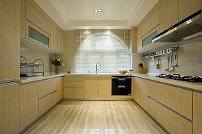 125平复式现代简美风格装修—厨房
