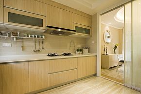 125平复式现代简美风格装修—厨房
