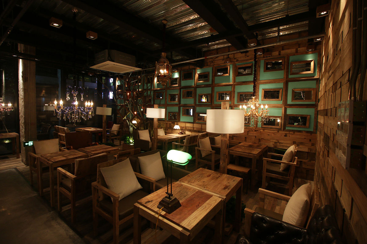 浙江温州漫咖啡装修效果图