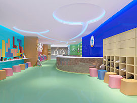 資陽海洋兒童游泳館-大廳