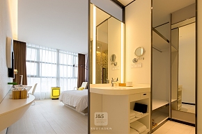 ibis styles品牌酒店客房裝修效果圖