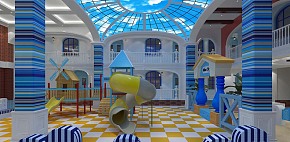 成都幼儿园玩乐区设施布置效果图