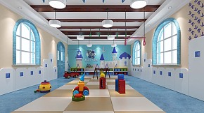 成都幼兒園表演區(qū)設(shè)計(jì)效果圖