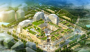 成都商业街街道设计效果图