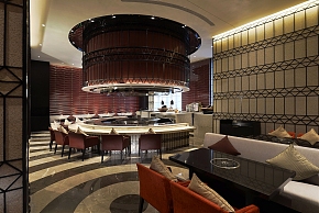 華邑酒店特色餐廳設(shè)計(jì)效果圖