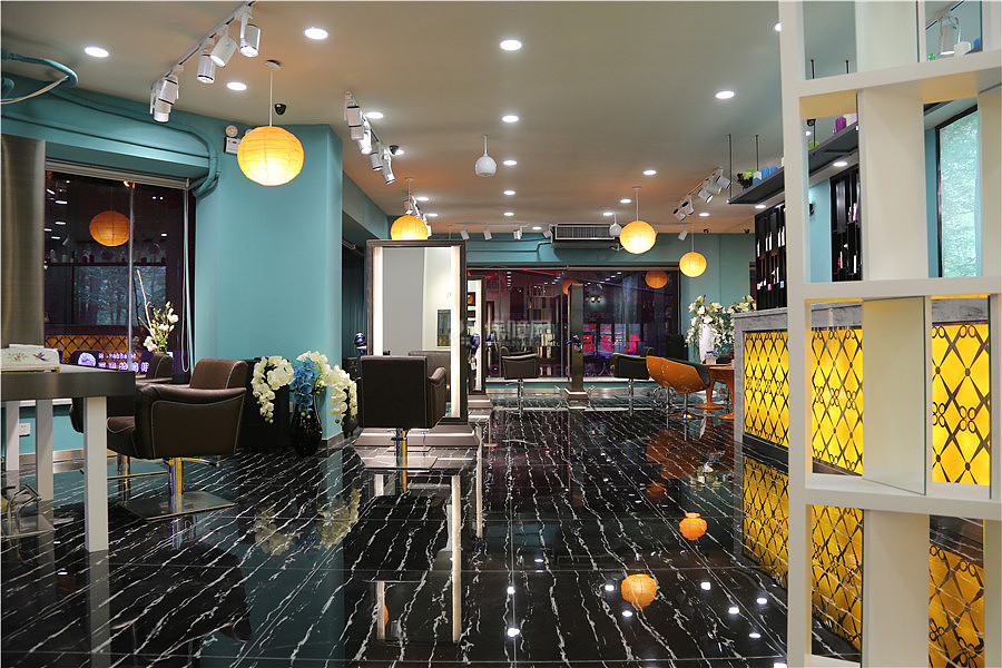 西塔YT国际美发造型之大厅灯饰装饰效果图
