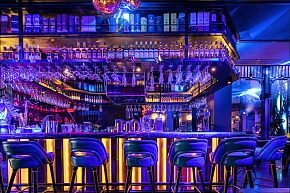 MOJO LIVE HOUSE酒吧之吧台设计布置效果图