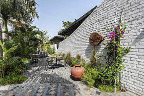 Think of it!餐廳之露天用餐處布置效果圖