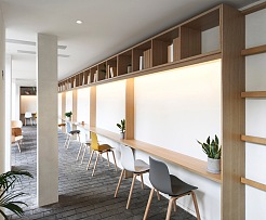 京协作胡同胶囊酒店之院落座位布置效果图