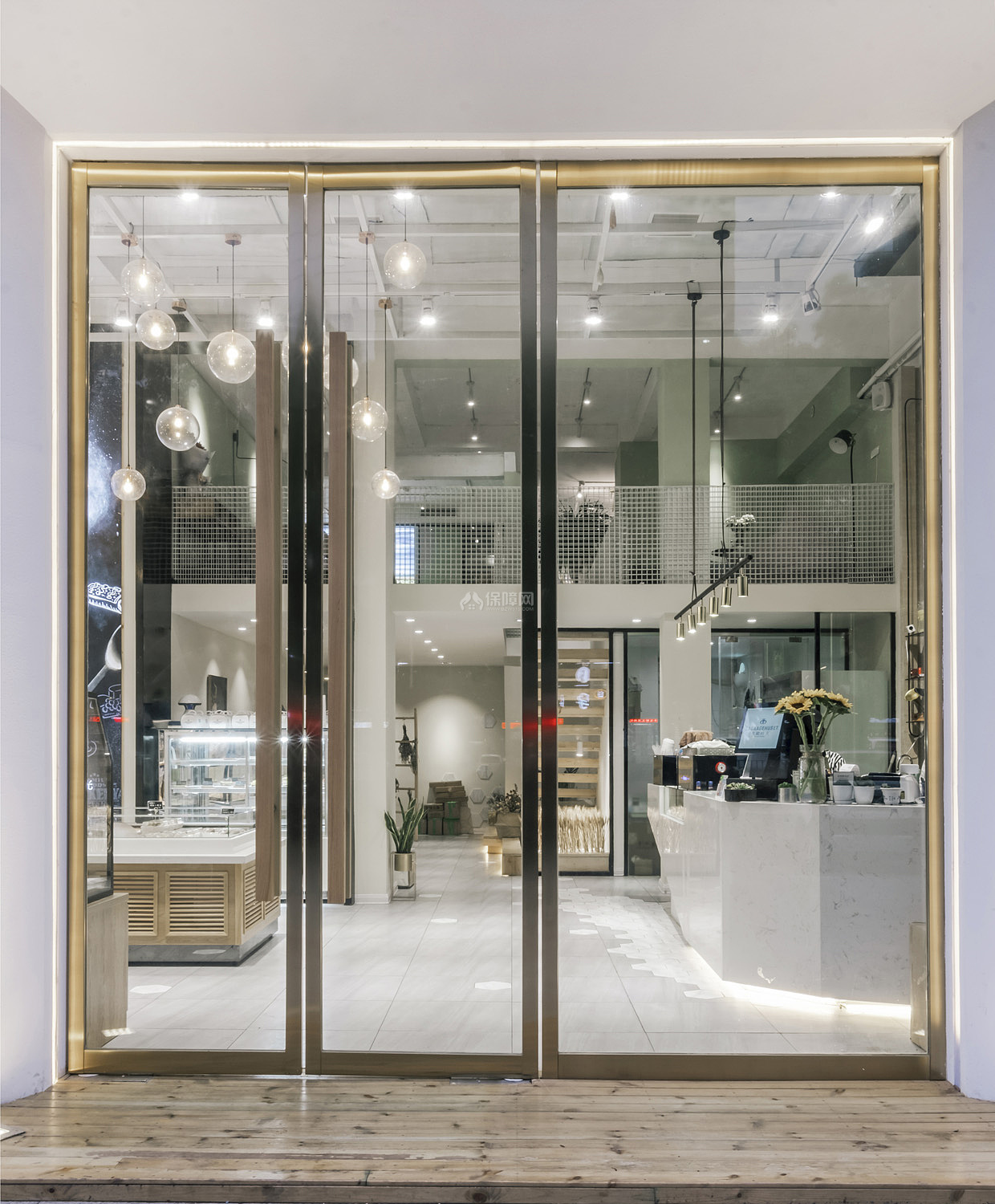 北歐時光烘焙店之入門處效果賞析