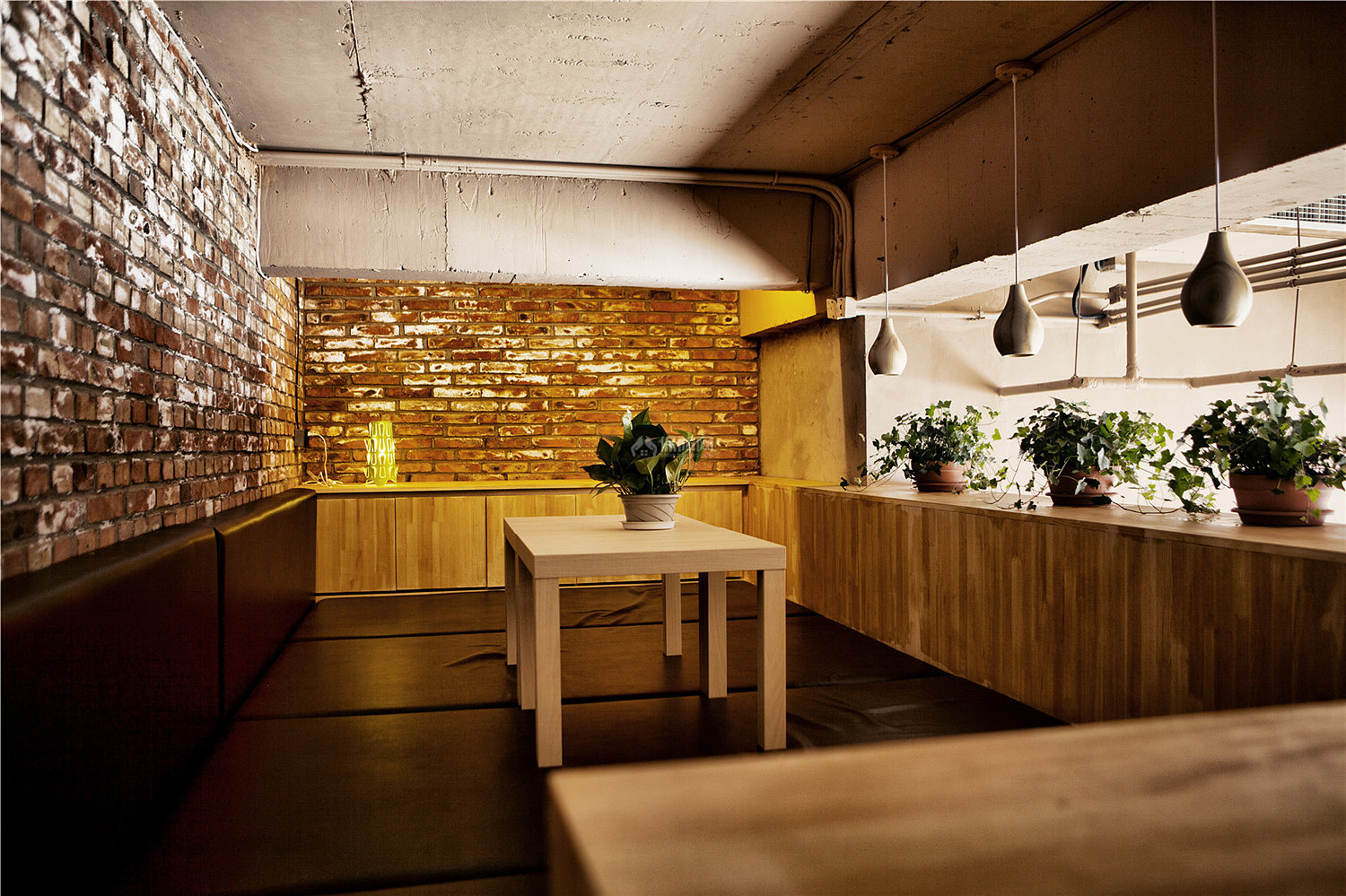 山咖啡馆之独立小空间设计效果图