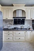 118㎡现代美式三居之厨房橱柜设计效果图