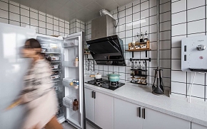 151㎡现代四居之厨房装潢设计效果图