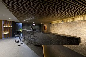 卡门凯悦度假酒店之spa服务前台设计效果图