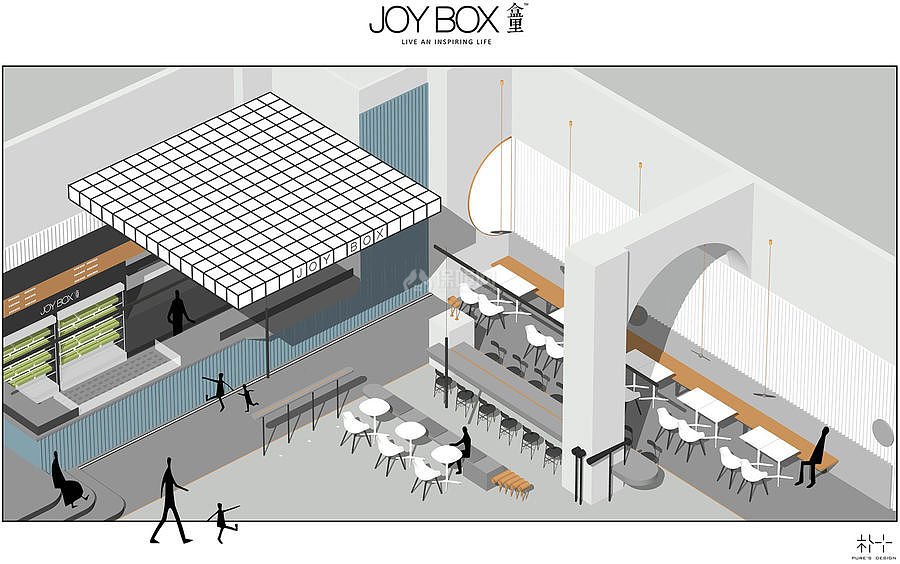 JOYBOX盒里餐廳之平面布置圖