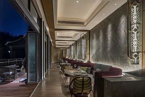 鳳凰山悅椿酒店之泰式餐廳裝修效果圖
