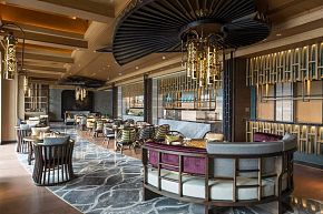 鳳凰山悅椿酒店之泰式餐廳大廳裝修效果圖
