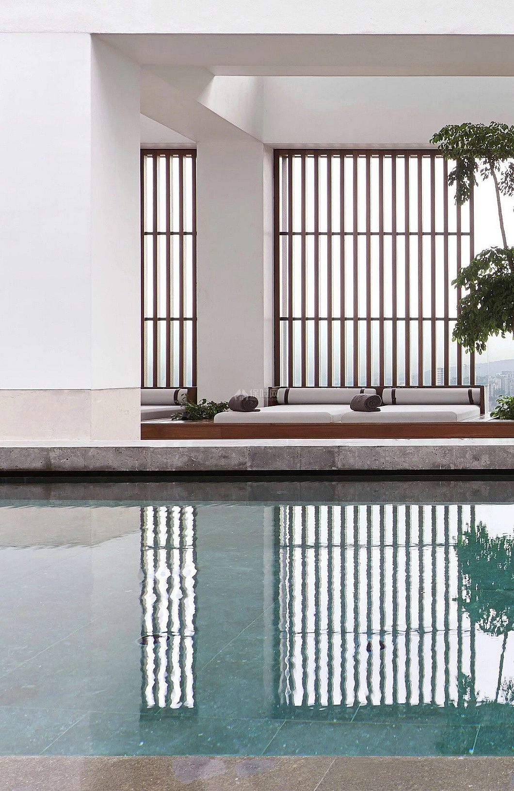 Alila Bangsar酒店之屋顶户外泳池整体效果图